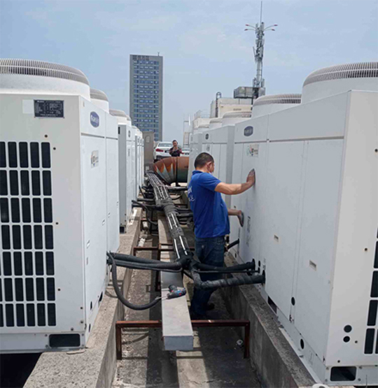 将乐中央空调制热和不制冷系统维修方法